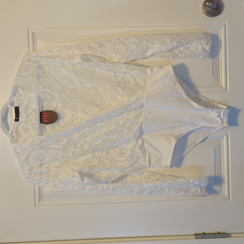 White Lace body suit